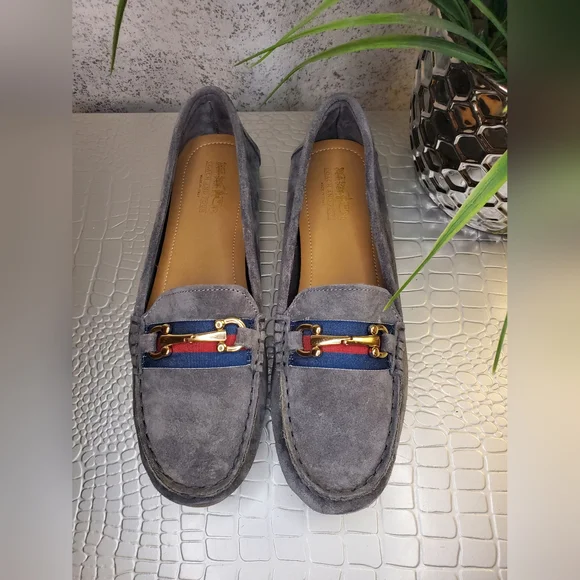 Coach And Four Romeo NWOB Driving Loafer Grey Size 10M - Picture 7 of 12